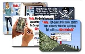 12 mod�les Squeeze Pages